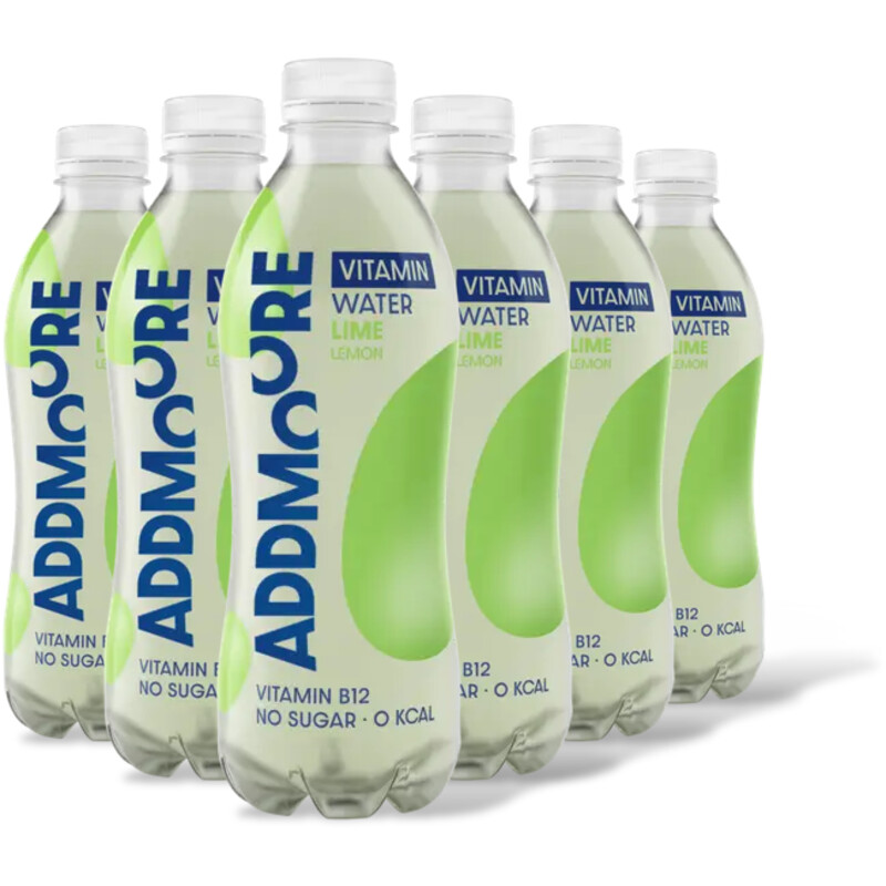Addmoore Vitamin Water Lime 6-pack