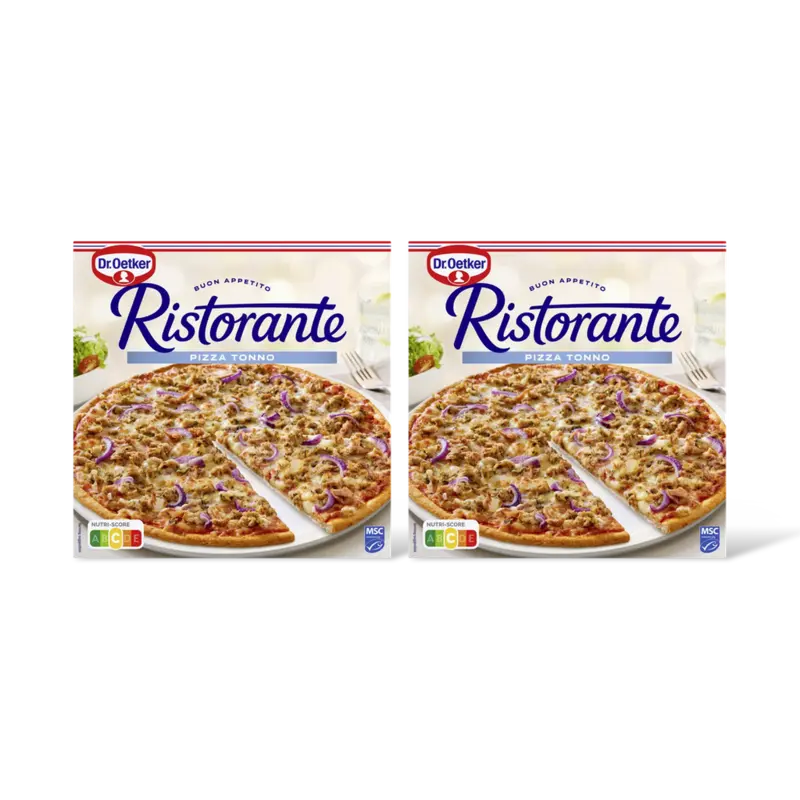 Dr. Oetker Ristorante pizza tonno 2-pack
