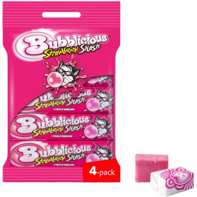 pdp-image-Bubblicious Strawberry splash kauwgom 4-pack