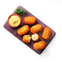 Een afbeelding van AH Excellent Parmezaanse kaaskroketjes met truffel