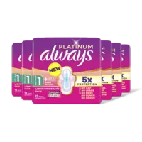 Always Platinum normal maandverband 6-pack