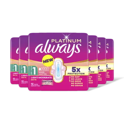 pdp-image-Always Platinum normal maandverband 6-pack