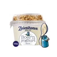 Zuivelhoeve Boer'n yoghurt naturel & muesli