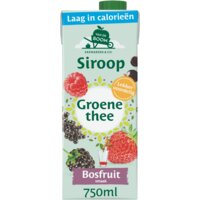 Een afbeelding van Van de Boom Groene thee bosfruit siroop