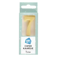 AH Kaars cijfer 7 kleur