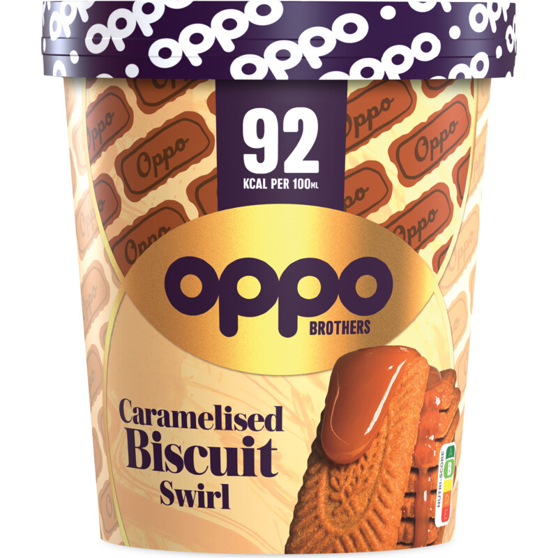 Een afbeelding van Oppo Brothers Caramelised biscuit swirl