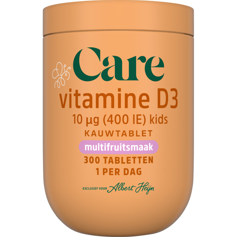 Een afbeelding van Care Vitamine D3 10µg kids