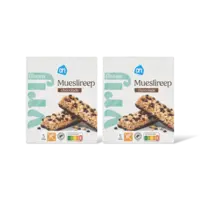 AH Glutenvrij Mueslireep chocolade 2-pack