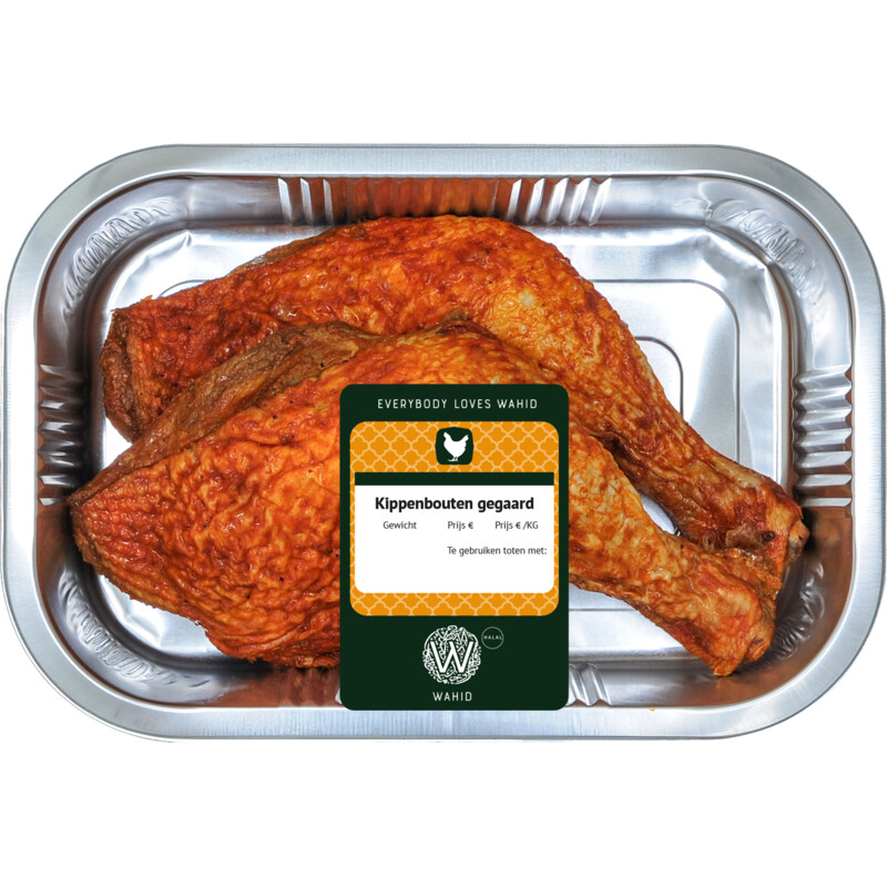 Een afbeelding van Wahid Kippenbouten gegaard