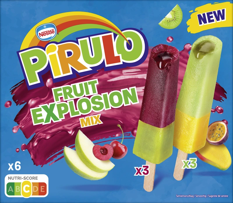PIRULO Fruit Explosion 42ml 6 stuks