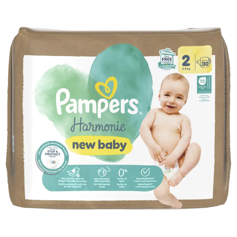 Harmonie Luiers Maat 2, 30 Luiers