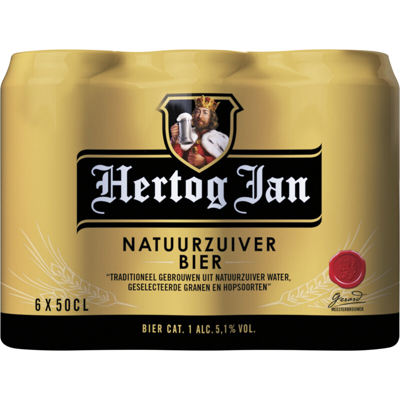 Een afbeelding van Hertog Jan Natuurzuiver bier 6-pack