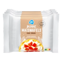 AH Dunne maiswafels kaas 4-pack