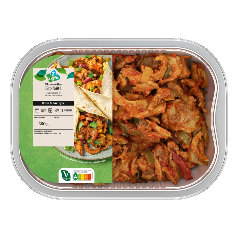 AH Terra Ovenschotel vegan Fajita kip