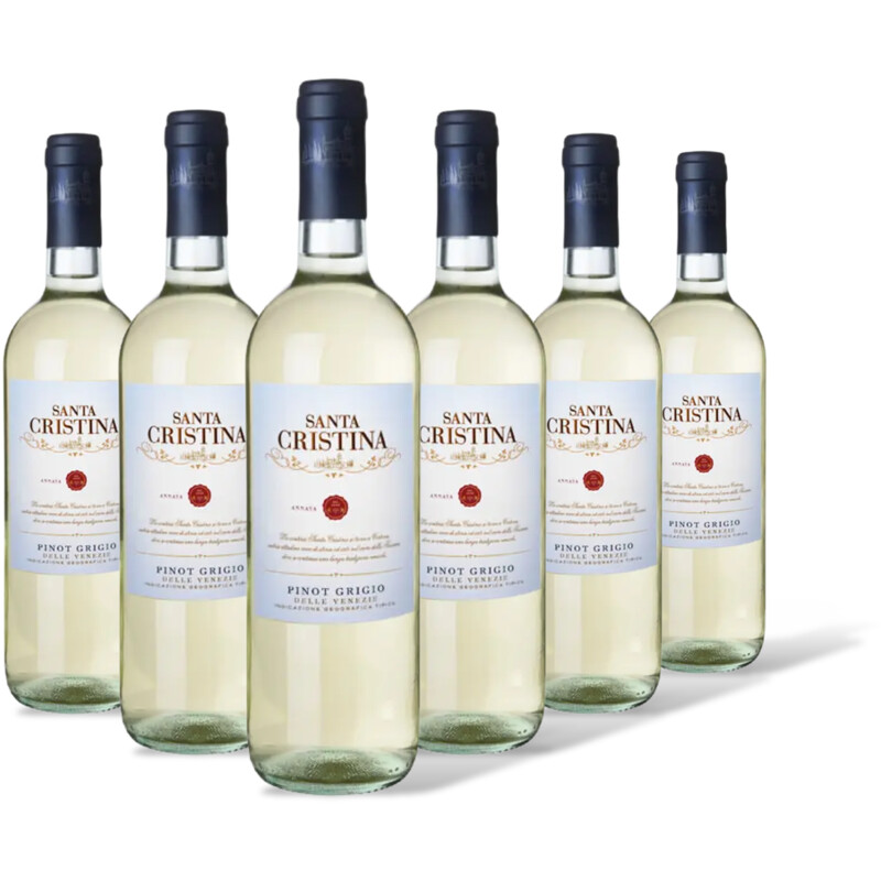 Antinori Santa cristina pinot grigio 6 flessen