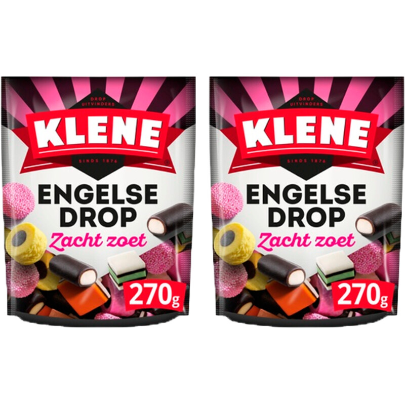 Een afbeelding van Klene Engelse Drop 2-pack
