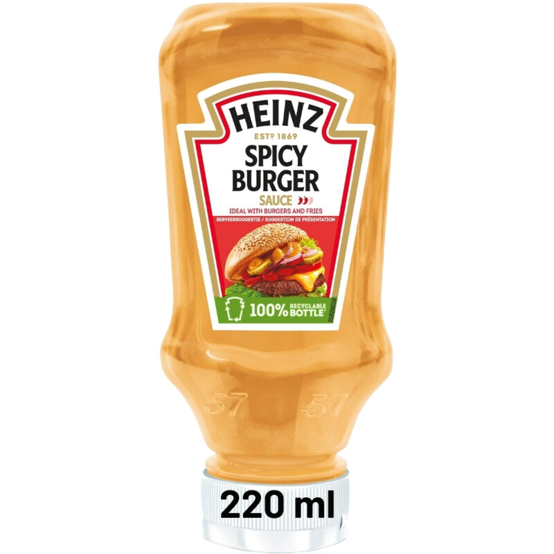 Een afbeelding van Heinz Spicy burger sauce