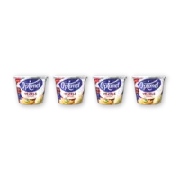 Optimel Yoghurt vezels mango kiwi banaan 4-pack