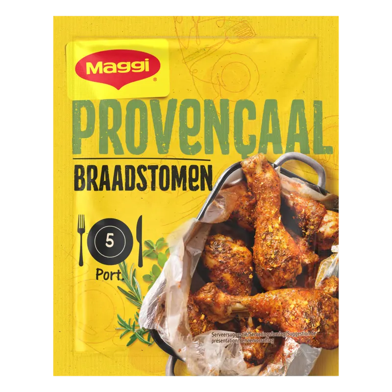 Braadstomen Provençaal Zakje