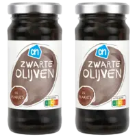 AH Zwarte olijven plakjes 2-pack