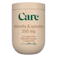 Care Chlorella & spirulina 250mg