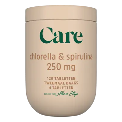 pdp-image-Care Chlorella & spirulina 250mg