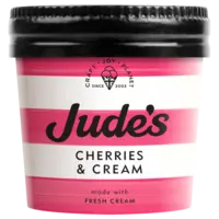 Jude's Cherries en cream