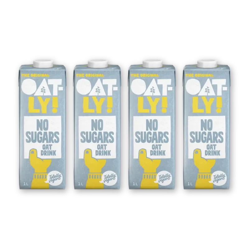 Oatly! Haverdrank no sugar 4-pack