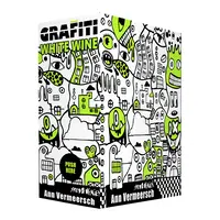 Vermeersch Graffiti wit bib bel