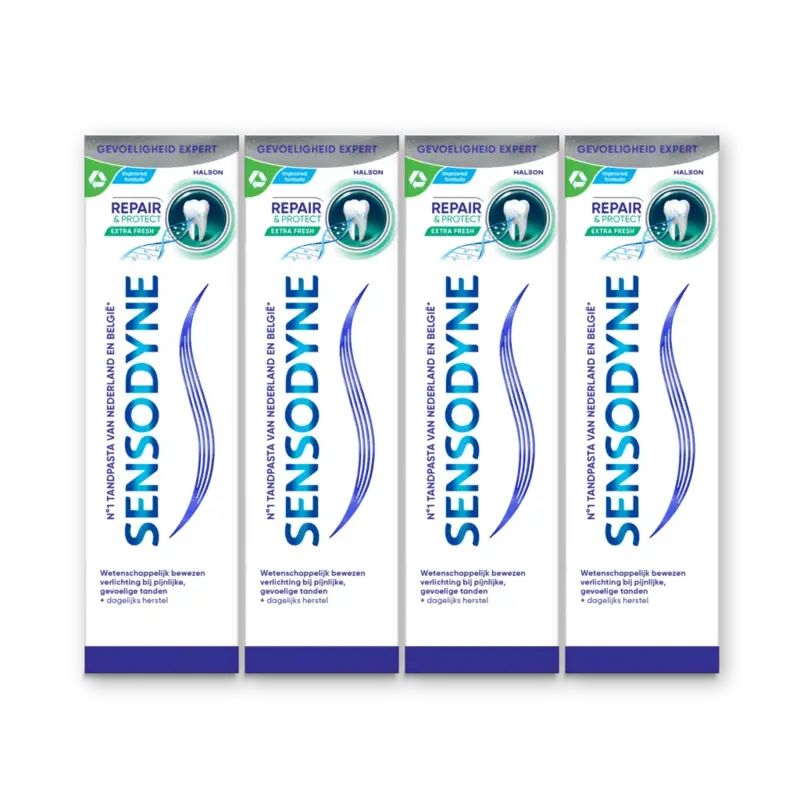 Sensodyne Repair & protect xtr fresh tandpasta 4pk