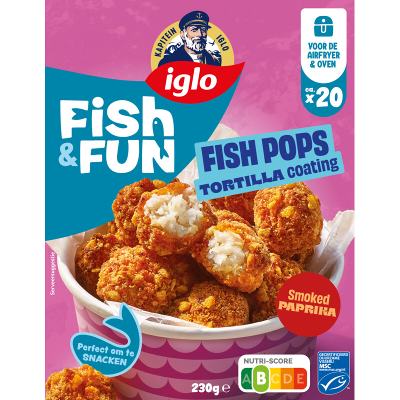 Iglo Fish & fun fish pops