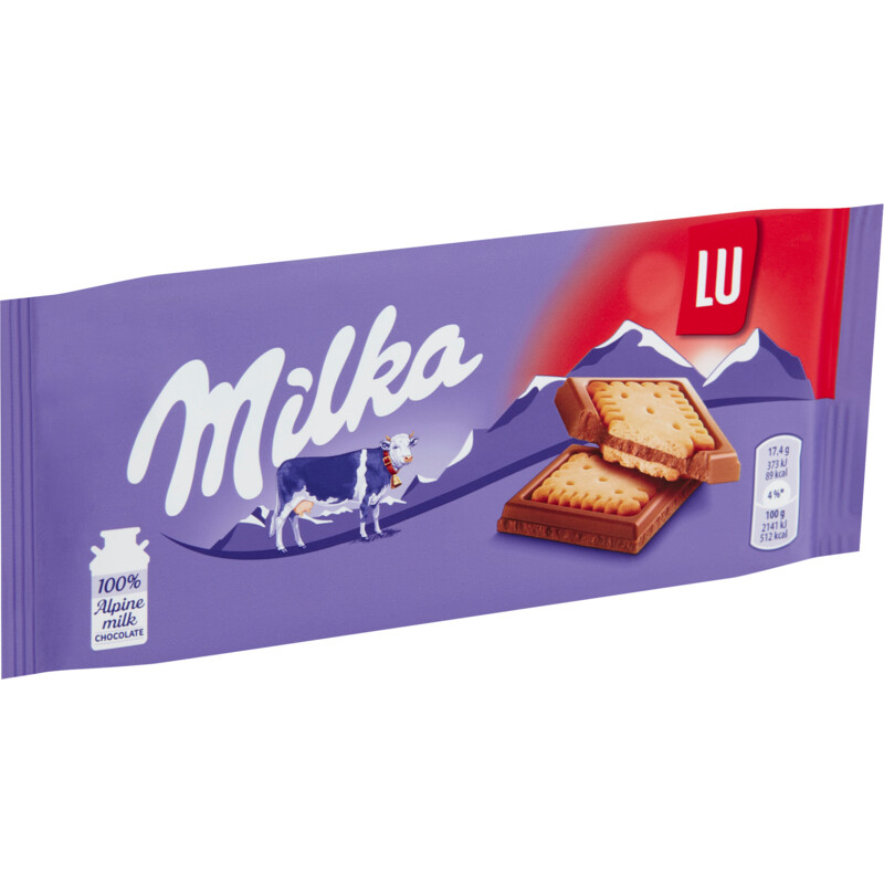 Een afbeelding van Milka Chocoladereep LU