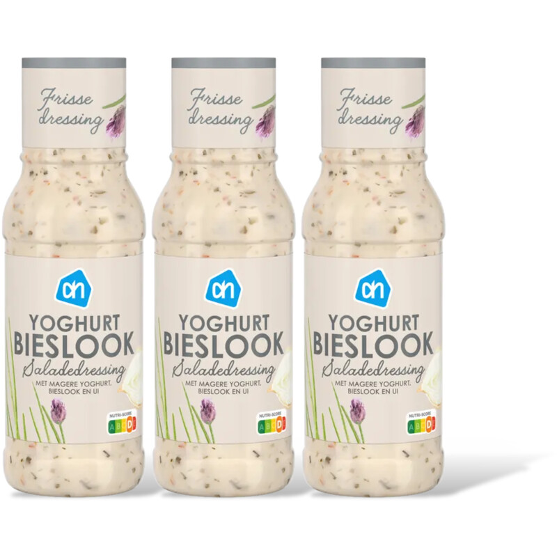 AH Yoghurtdressing bieslook 3-pack