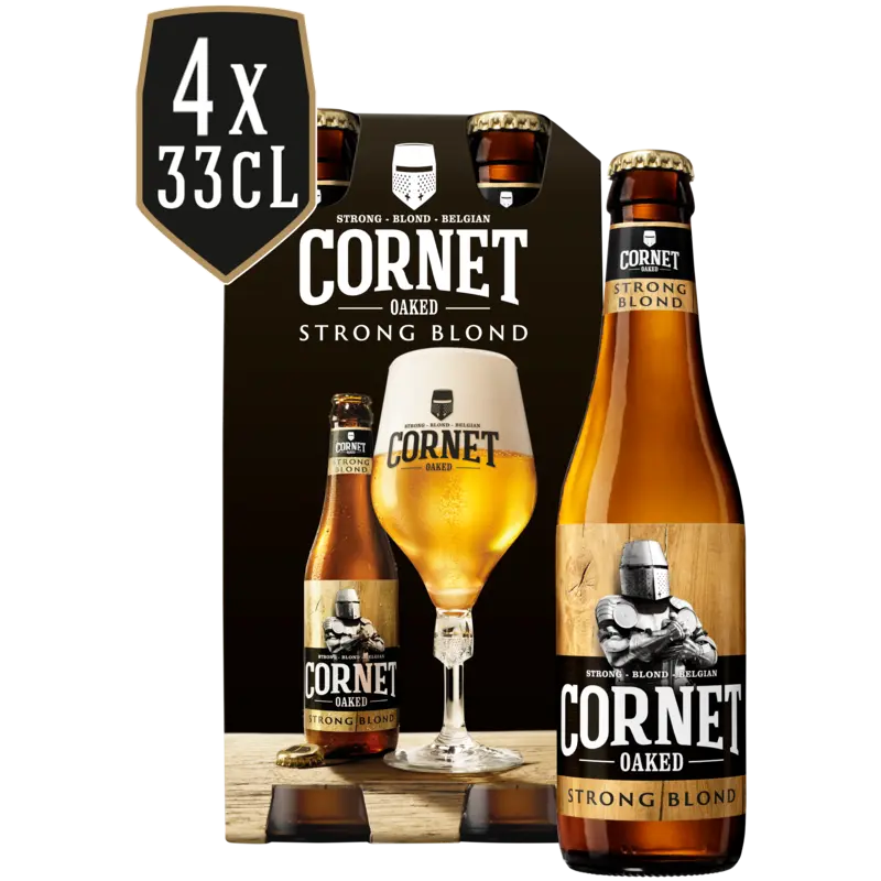 Cornet Oaked strong blond 4-pack