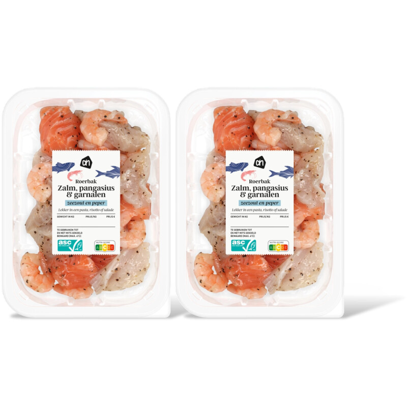 AH Roerbk zalm pangasius garnalen zeezt 2pk