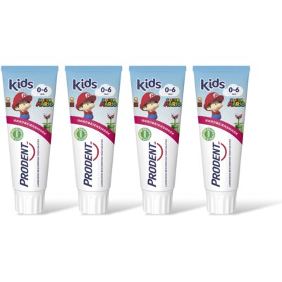 pdp-image-Prodent Tandpasta Mario kids 0-6 jaar 4-pack