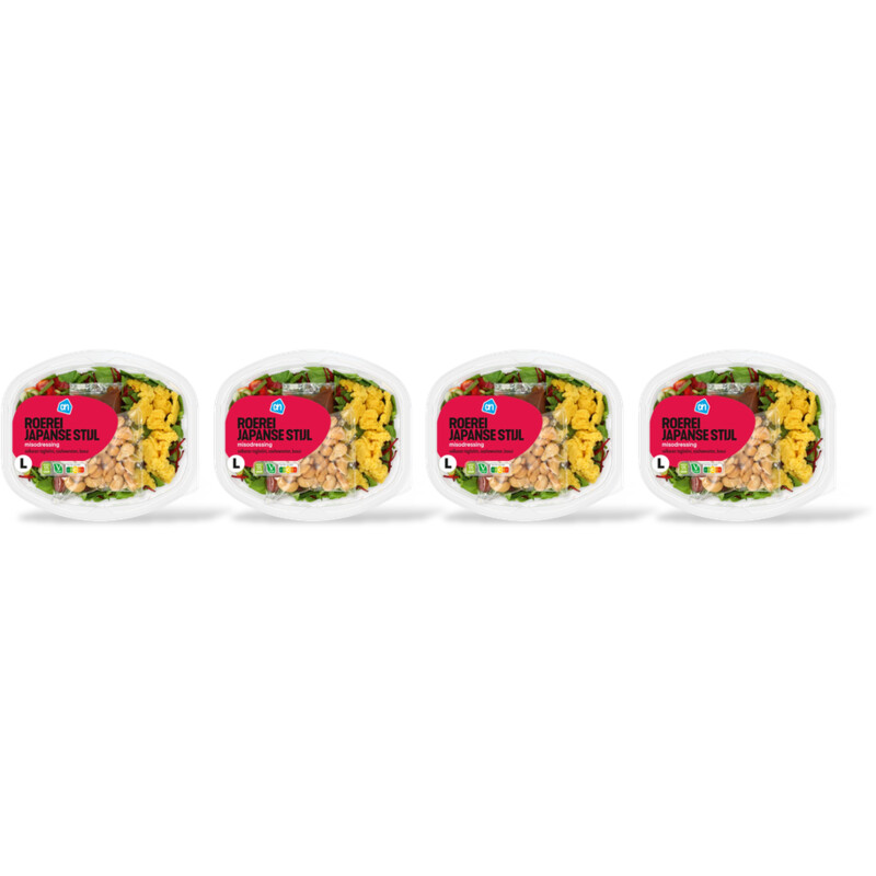 AH Maaltijdsalade Japans noodles roerei 4pk