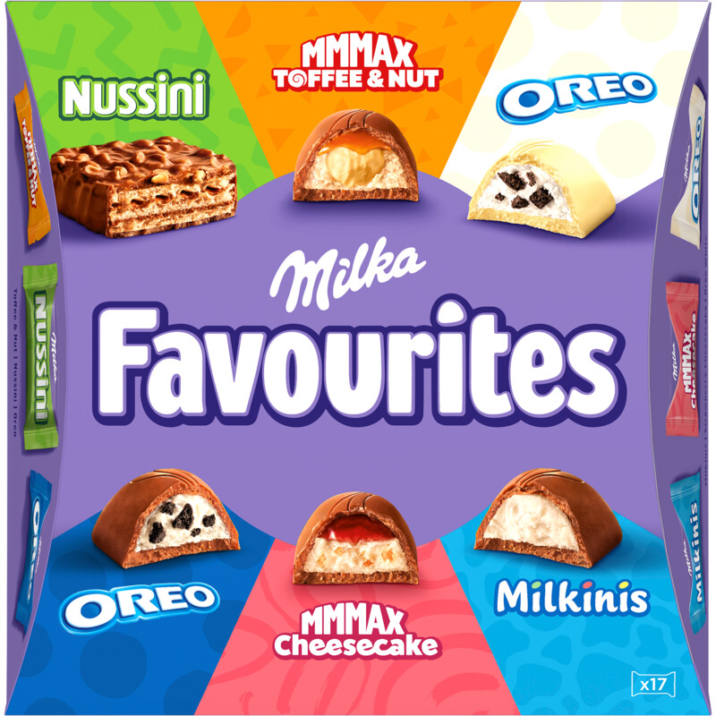 Een afbeelding van Milka Favourites