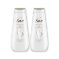Dove Nourishing silk douchegel 2-pack