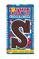 Tony's Chocolonely Chocoladeletterreep puur