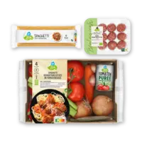 AH Biologisch Spaghetti met Gehaktballetjes Verspakket