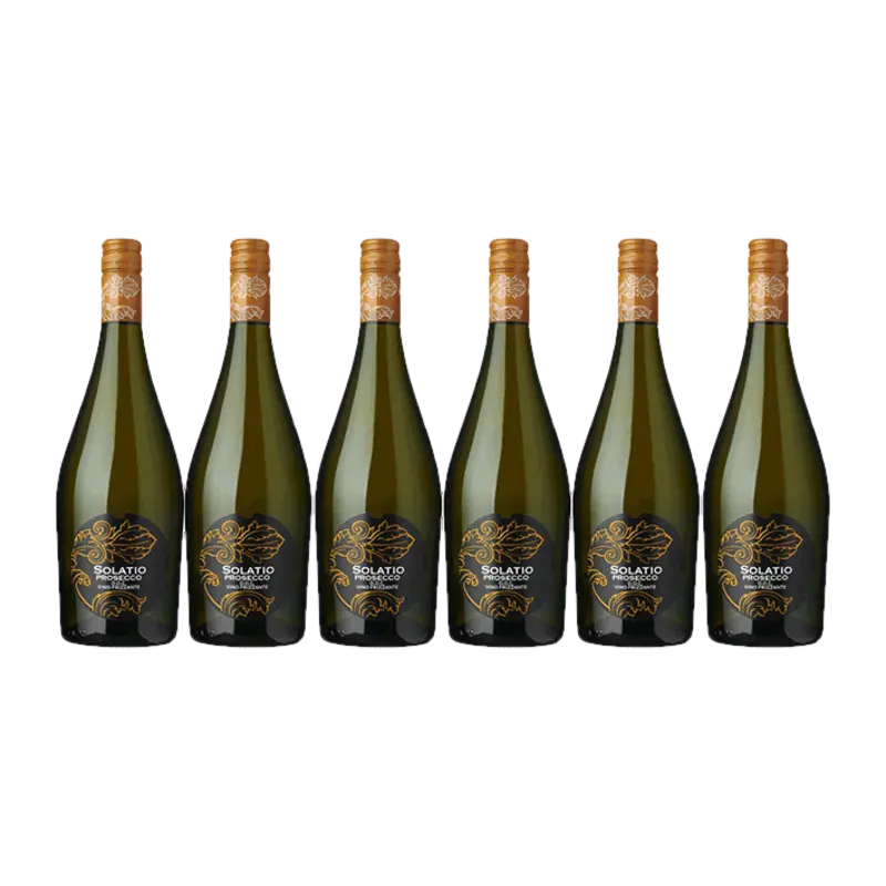 Solatio vino frizzante prosecco doc 6 flessen