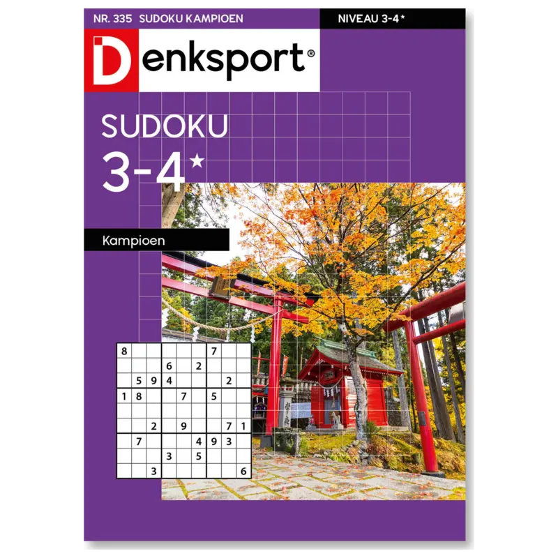 Dsp 3-4* sudoku kampioen