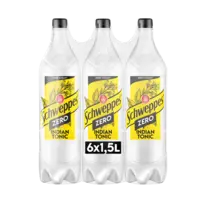 Schweppes Indian Tonic zero 6-pak bel