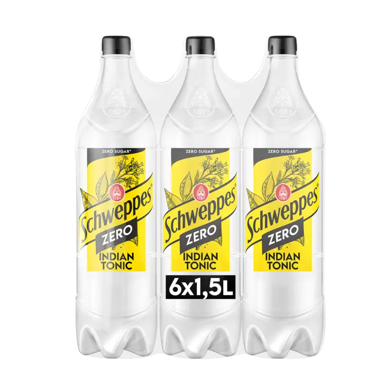 Schweppes Indian Tonic zero 6-pak bel
