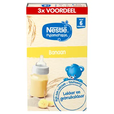 pdp-image-Nestlé Pyjamapapje banaan 6m+ 3x voordeel