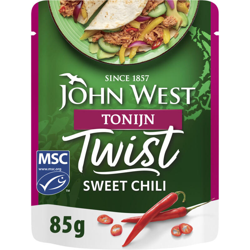 John West Twist tonijn sweet chili MSC