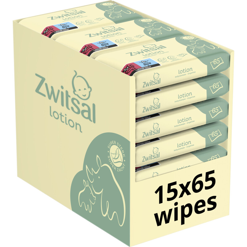 Zwitsal Lotion billendoekjes voordeelverpakking
