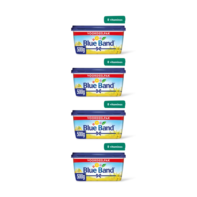 Blue Band Halvarine palmolievrij voordeelpak 4pack