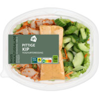 Een afbeelding van AH Basis maaltijdsalade pittige kip